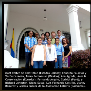 Investigadores de aves playeras trabajan en un protocolo para evaluar perturbaciones humanas en aves en las Américas